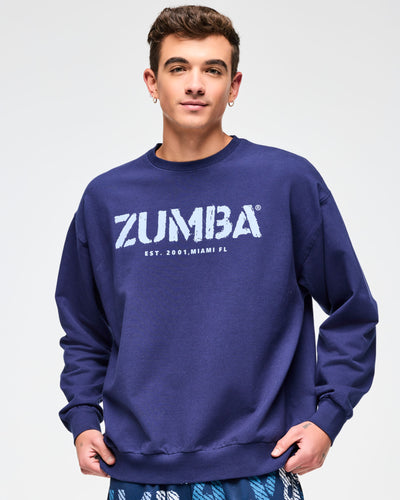 Blue Jean Men's Pullover Sweatshirt