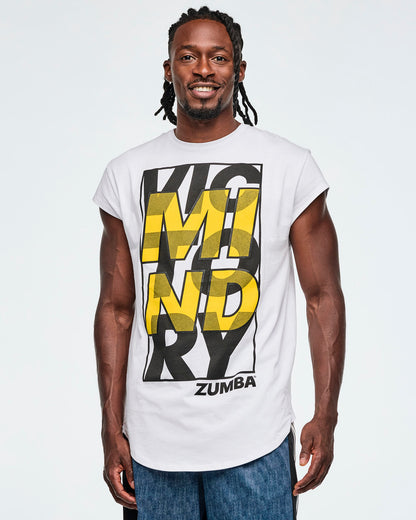 ZW Men's Crew Neck Round Hem Tee