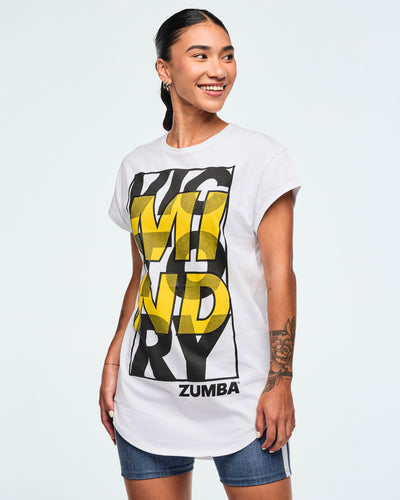 ZW Men's Crew Neck Round Hem Tee