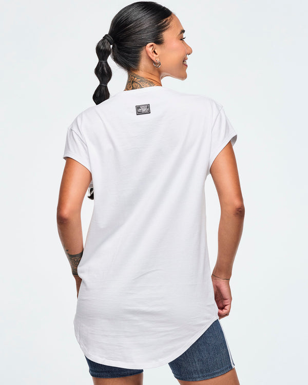 ZW Men's Crew Neck Round Hem Tee