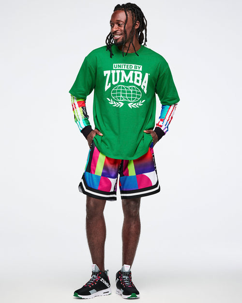 Worldwide Men's Oversized Crew Neck Tee