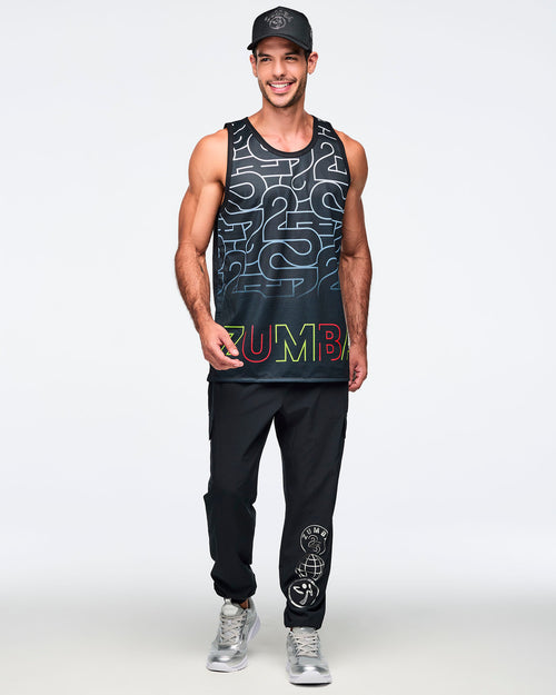 Zumba 25 Men's Basketball Tank