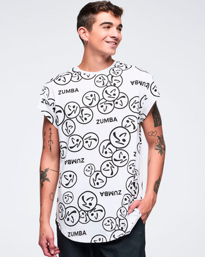 Zumba Basic Men's Round Hem Tee