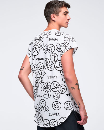 Zumba Basic Men's Round Hem Tee