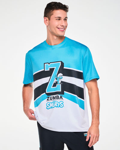 Zumba X The Smurfs Men's Mesh Top