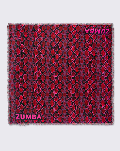 Zumba Love Snakeskin Scarf