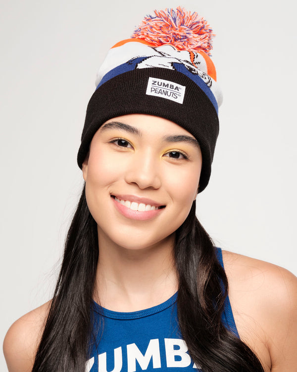 Zumba X Peanuts Pom Pom Beanie