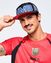 Victory Flat Bill Snapback Hat - Black