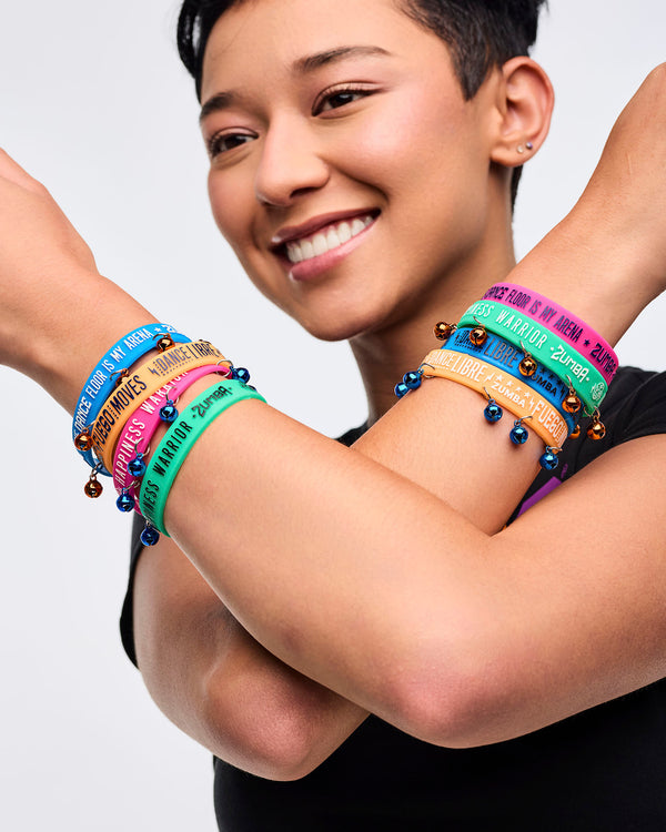 Zumba Libre Rubber Bracelets 8PK