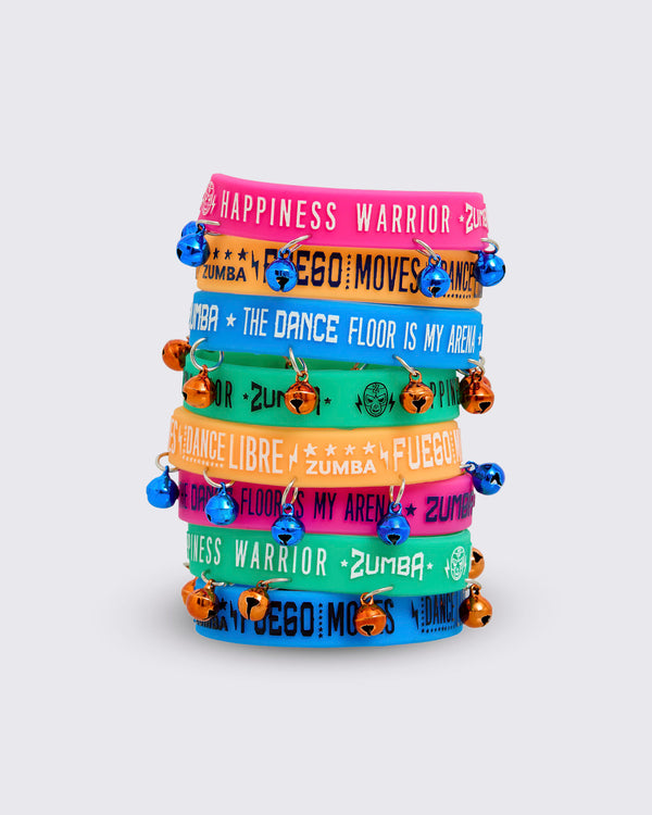 Zumba Libre Rubber Bracelets 8PK