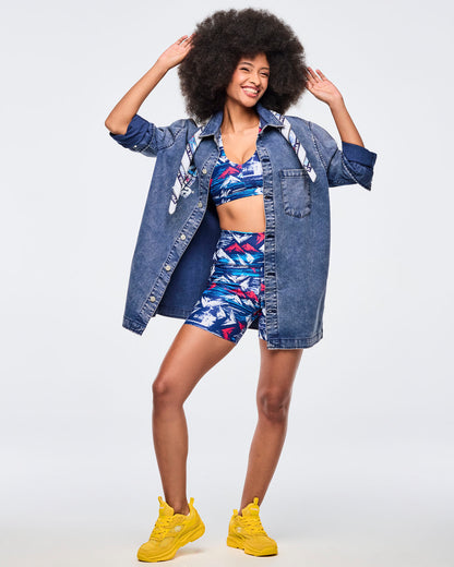 Apres Zumba Button-Up Shacket