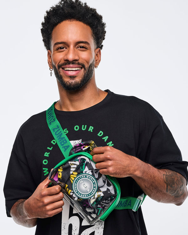 Apres Zumba Clear Belt Bag