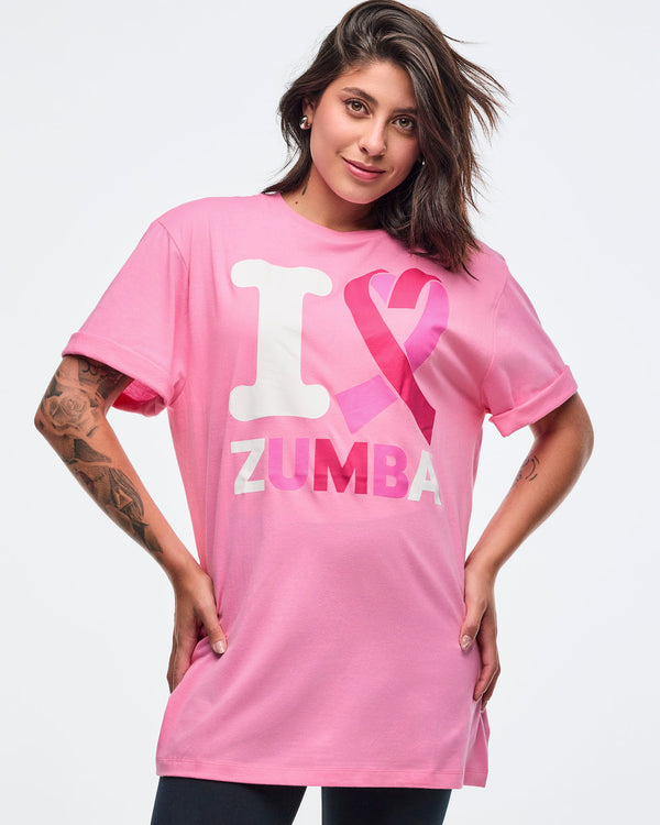 I Love Zumba Pink Tees 12PK