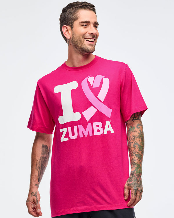 I Love Zumba Pink Tees 12PK