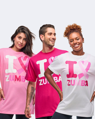 I Love Zumba Pink Tees 12PK