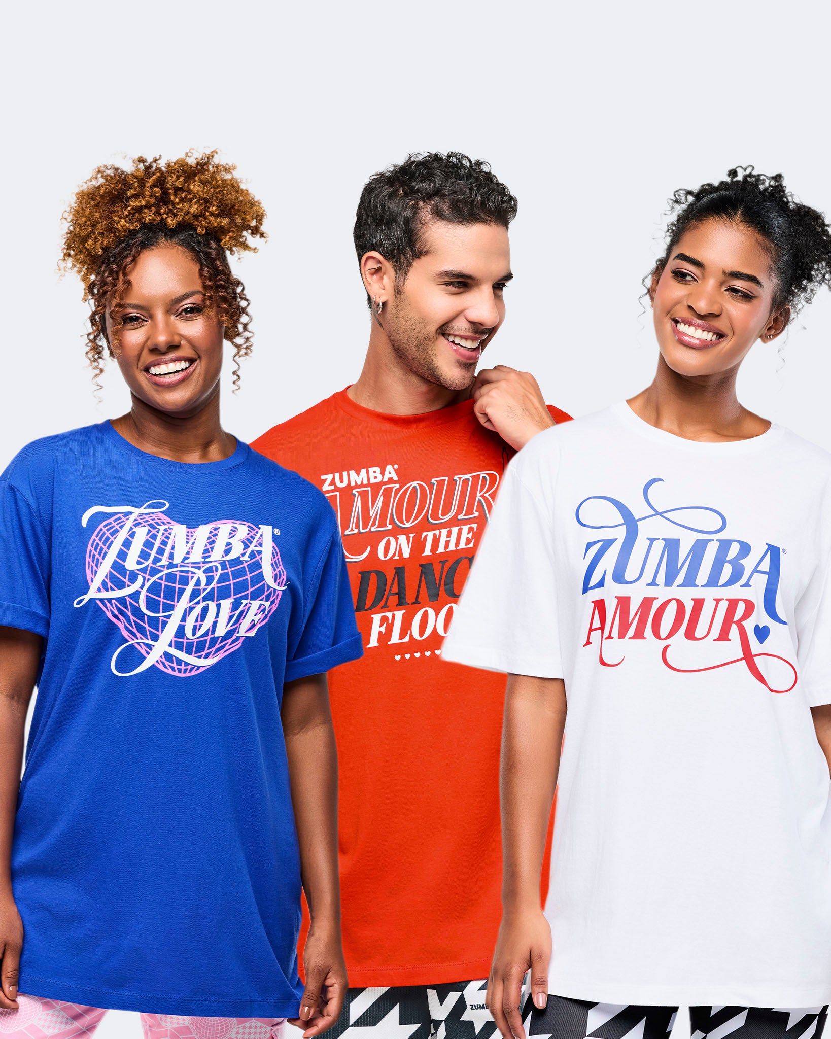 Multi # Zumba Amour Tees 12PK