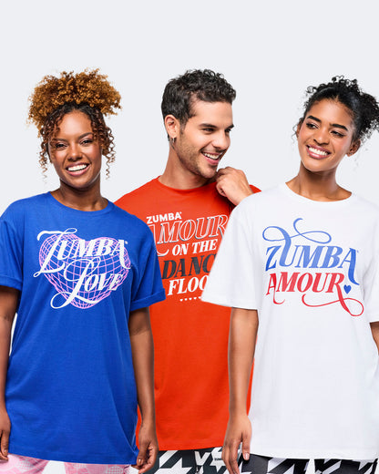 Multi # Zumba Amour Tees 12PK