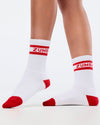 Zumba Amour Plush Half Crew Sock