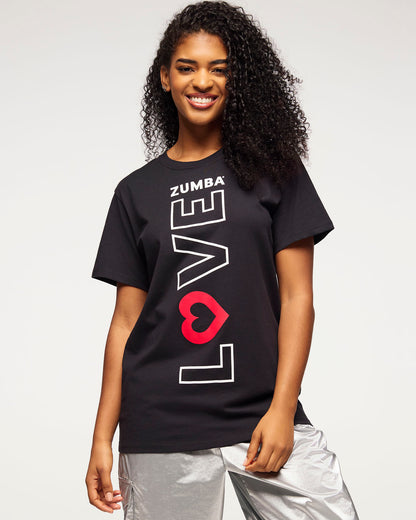 Zumba Love Crew Neck Tee