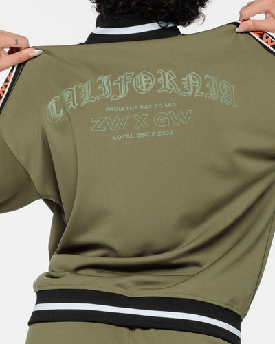 ZW X GW Unisex Oversized Jacket With Rib Details