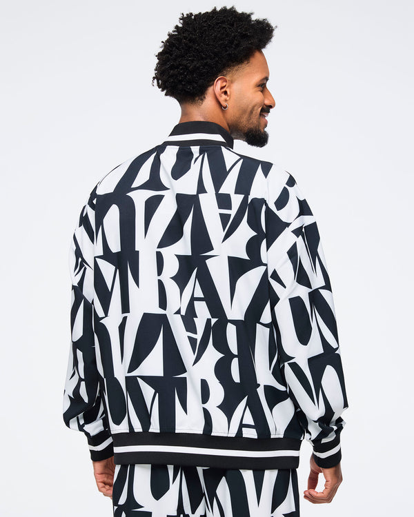 Zumba Haus Oversized Woven Track Jacket