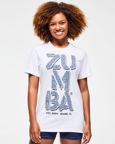 Blue Jean Crew Neck Tee
