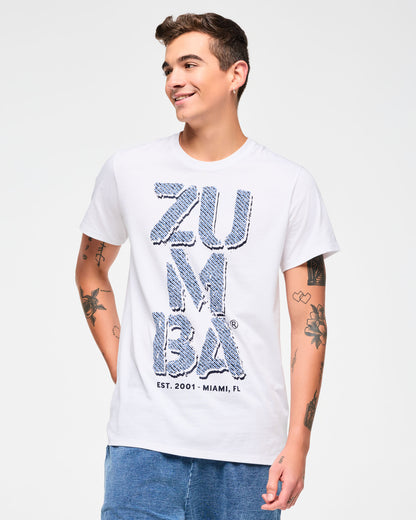 Blue Jean Crew Neck Tee