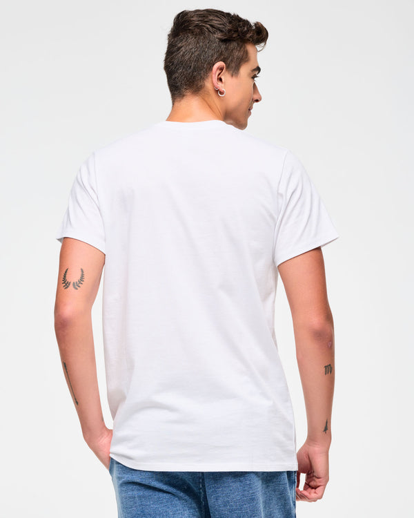Blue Jean Crew Neck Tee