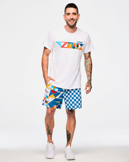 Zumba Rays Crew Neck Tee
