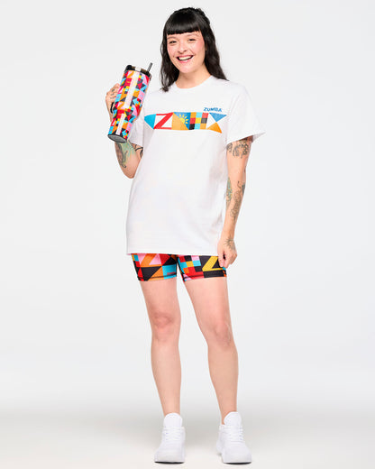 Zumba Rays Crew Neck Tee