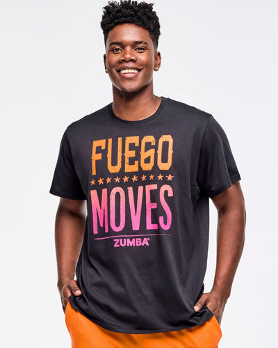 Zumba Libre Crew Neck Instructor Tee - Bold Black