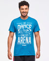 Zumba Libre Crew Neck Tee - Peek-A-Blue