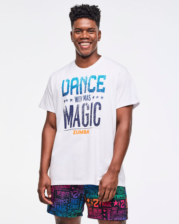 Zumba Libre Crew Neck Tee - Wear It Out White
