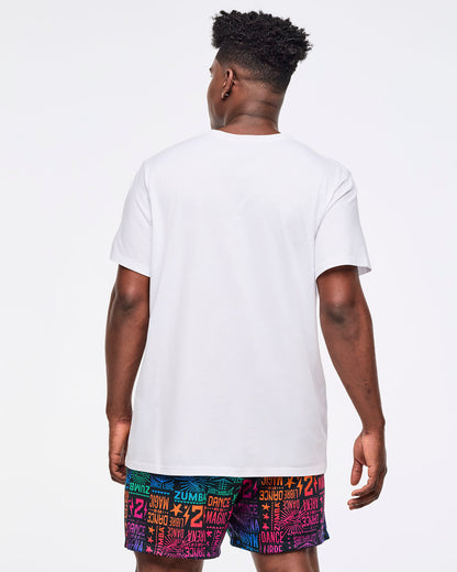 Zumba Libre Crew Neck Tee - Wear It Out White