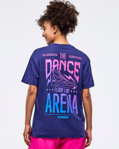 Zumba Libre Oversized Crew Neck Top