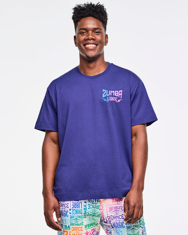 Zumba Libre Oversized Crew Neck Top