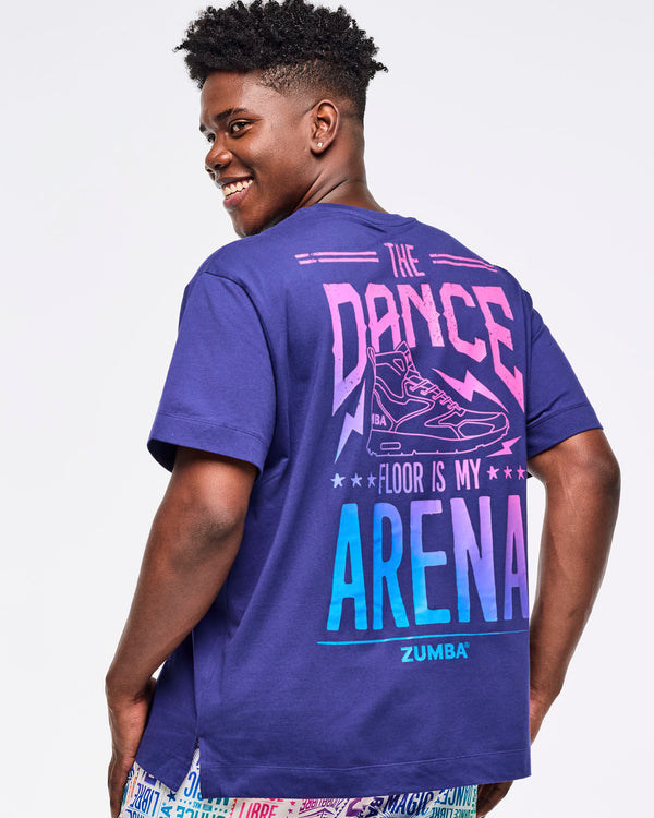 Zumba Libre Oversized Crew Neck Top