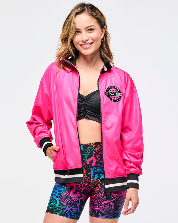 Zumba Libre Unisex Oversized Track Jacket