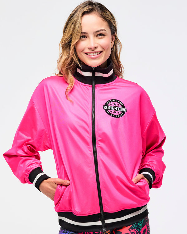 Zumba Libre Unisex Oversized Track Jacket