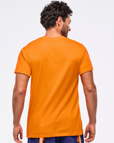 Zumba Libre Crew Neck Tee - Orange Punch