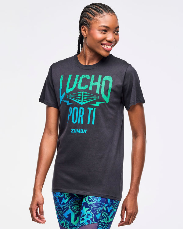 Zumba Libre Crew Neck Tee 2.0 - Bold Black