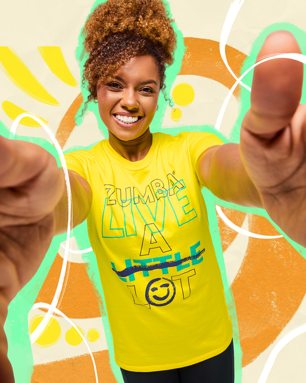 Zumba Live A Lot Tee