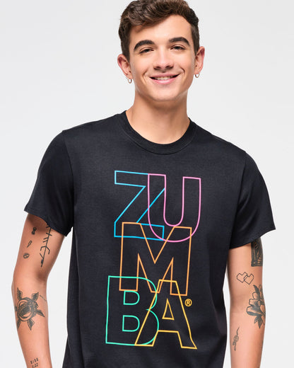 Zumba Block Tee