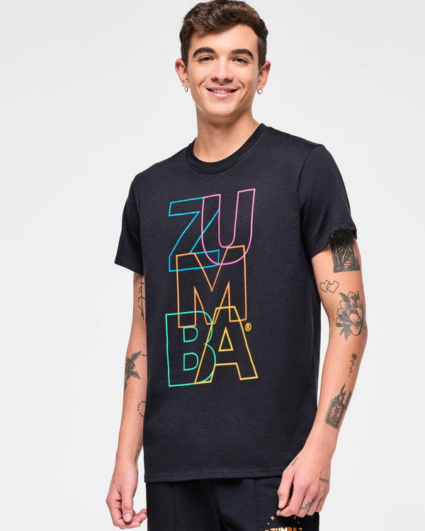 Zumba Block Tee