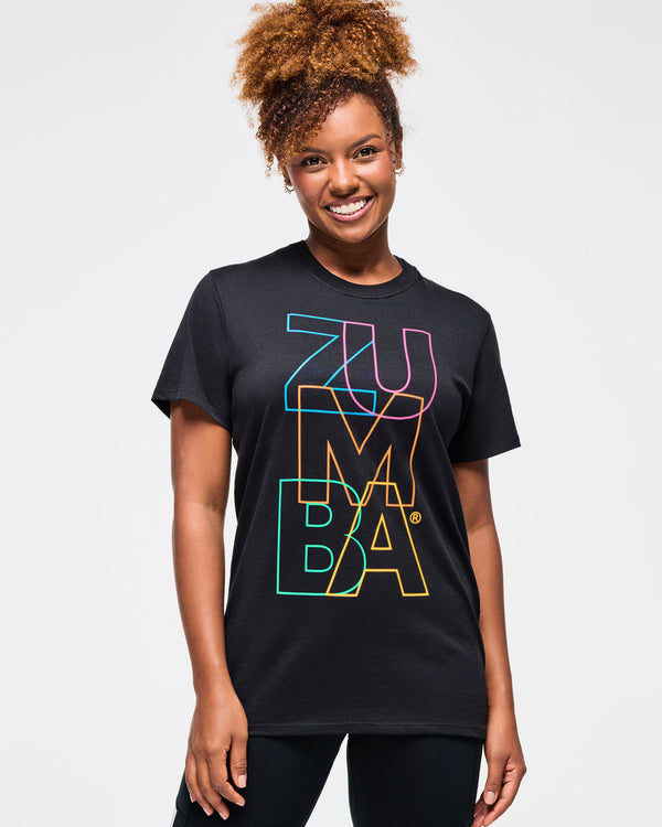Zumba Block Tee