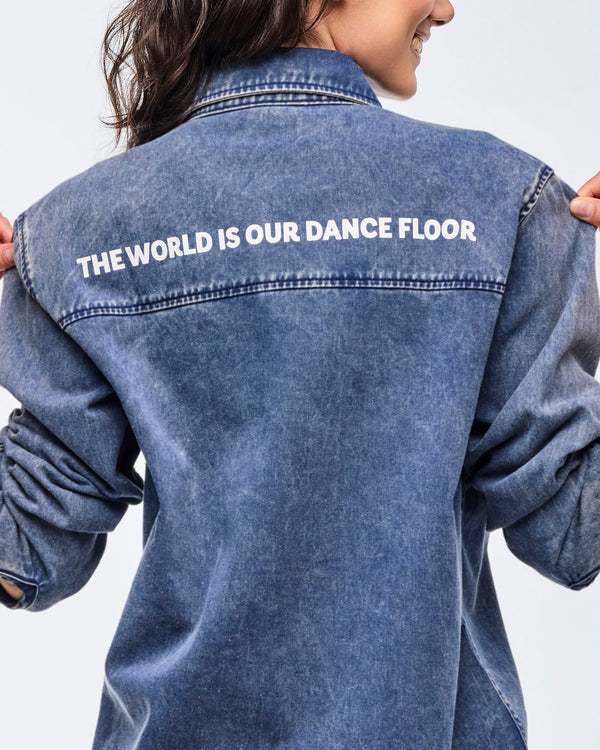 Apres Zumba Button-Up Shacket