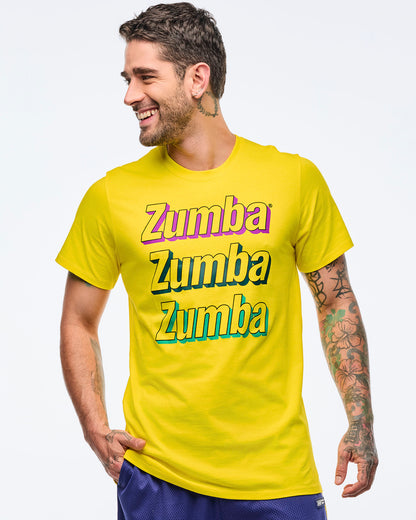 Apres Zumba Unisex Crew Neck Tee - Sunrays