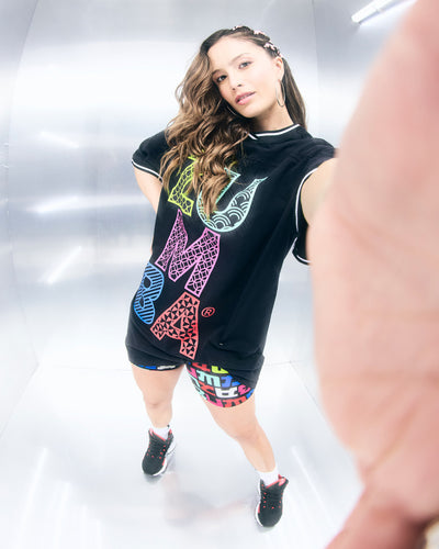 Eastern Flavor Extra Long Oversized Tee