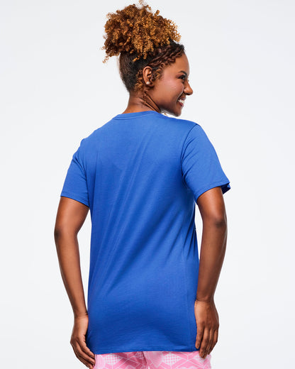 So Into Blue # Zumba Amour Unisex Crew Neck Tee