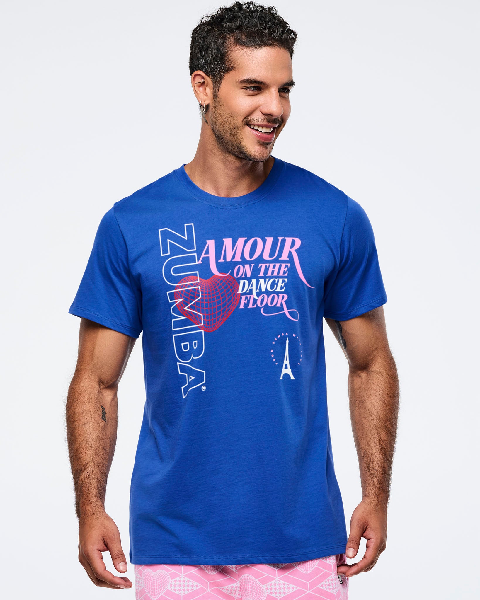 So Into Blue # Zumba Amour Unisex Crew Neck Tee